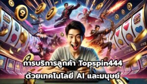 การบริการลูกค้า Topspin444 ด้วยเทคโนโลยี AI และมนุษย์-9