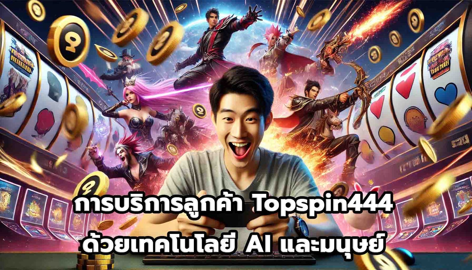 การบริการลูกค้า Topspin444 ด้วยเทคโนโลยี AI และมนุษย์-9