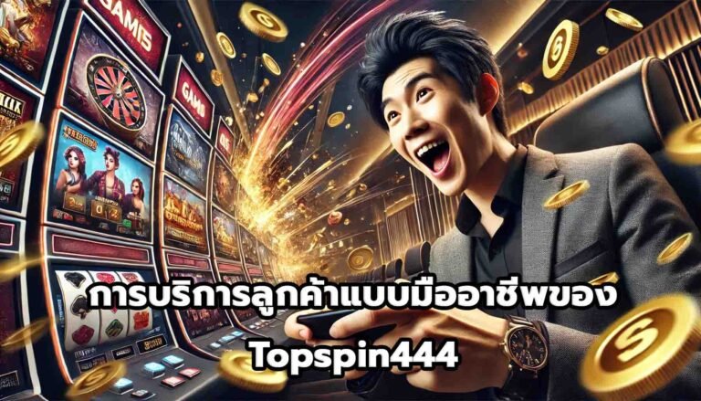 การบริการลูกค้าแบบมืออาชีพของ Topspin444-3