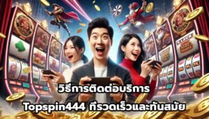 วิธีการติดต่อบริการ Topspin444 ที่รวดเร็วและทันสมัย-5